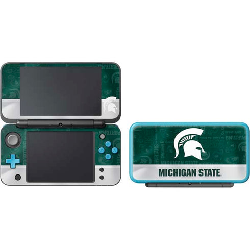 Michigan State University Jersey Split Nintendo 2DS XL (2017) Skin